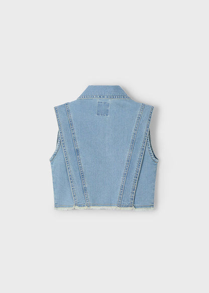 Girl's Denim Vest