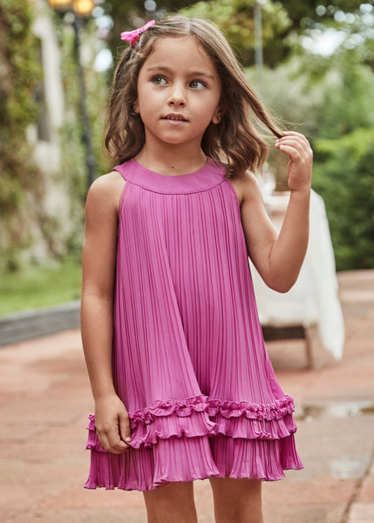 Girl's Pleated Dress