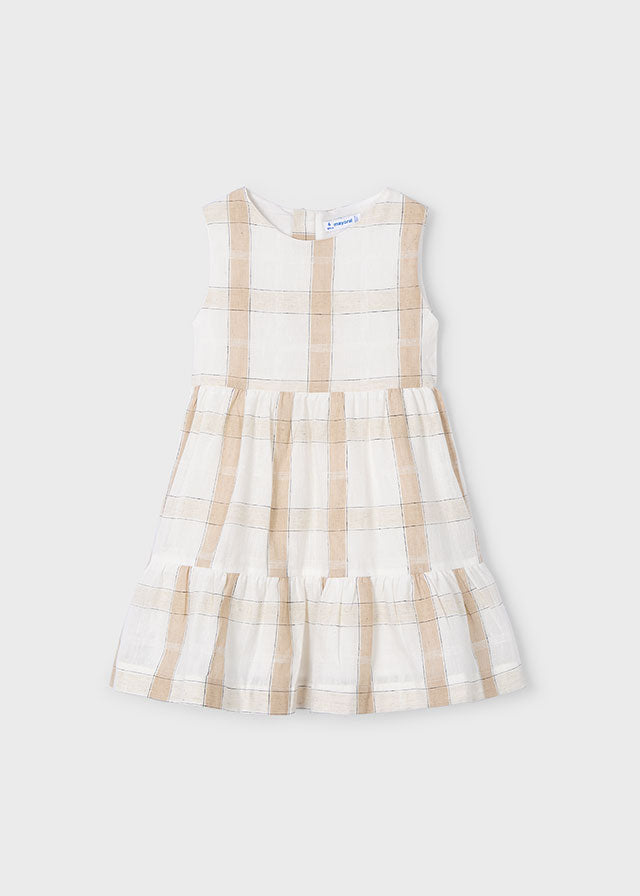 Plaid Linen Dress