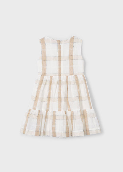 Plaid Linen Dress