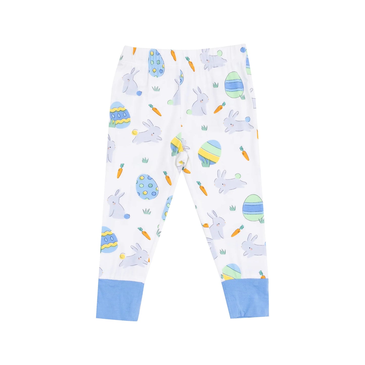 Easter Bunnies Blue - Short Sleeve Loungewear Set