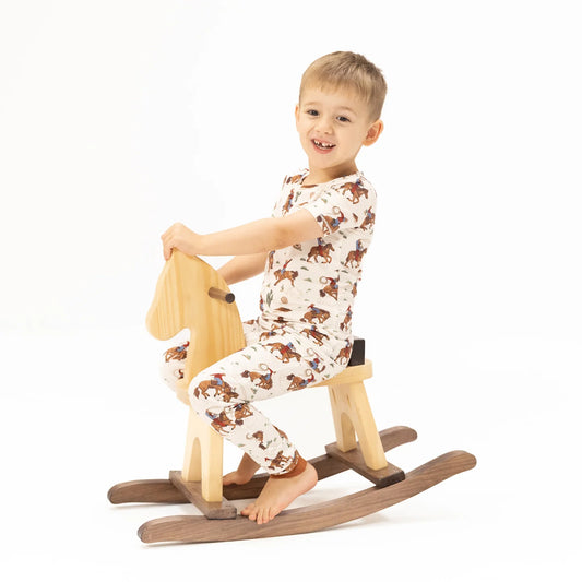 Buckaroo Western Short Sleeve Loungewear Set