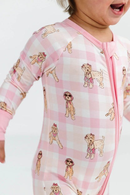 Pawsh Pup Zipper Romper IMJ x Karissa Abbott