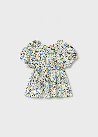 Garden Print Gauze Top