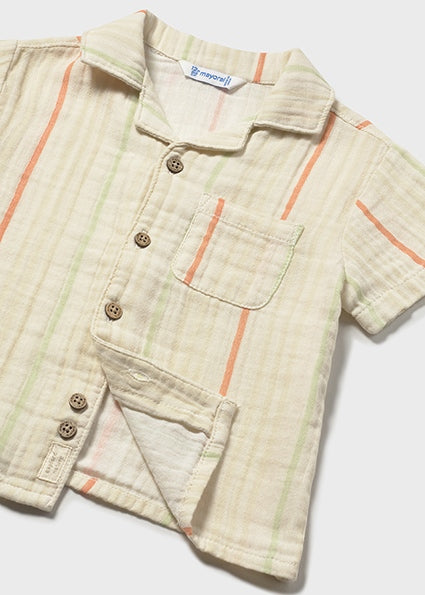Soft Stripe Bambula Shirt