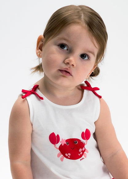 Seaside Crab Short Set