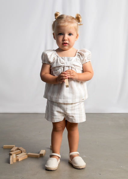 Soft Neutral Stripe Set