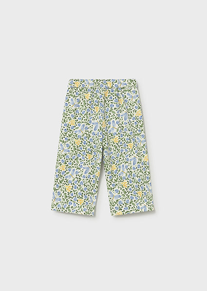 Garden Print Gauze Pants