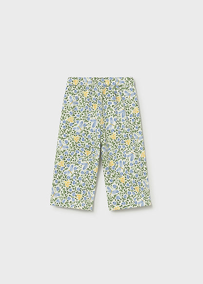 Garden Print Gauze Pants