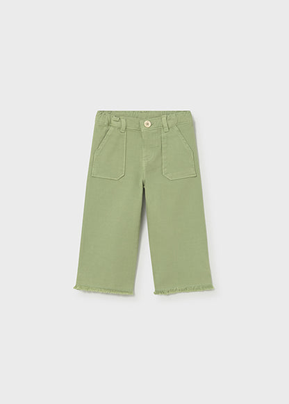 Sage Twill Wide Leg Pants