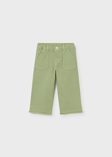 Sage Twill Wide Leg Pants