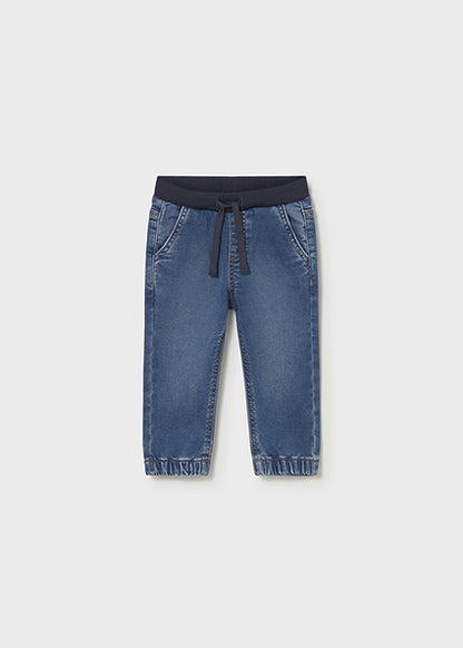 Soft Denim Joggers