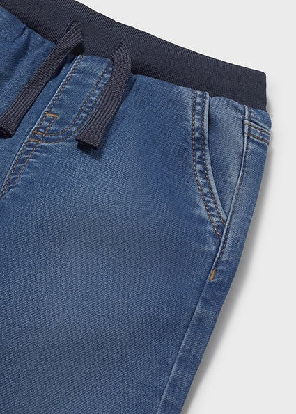 Soft Denim Joggers