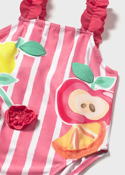 Fruit Stripe One-Piece Swimsuit