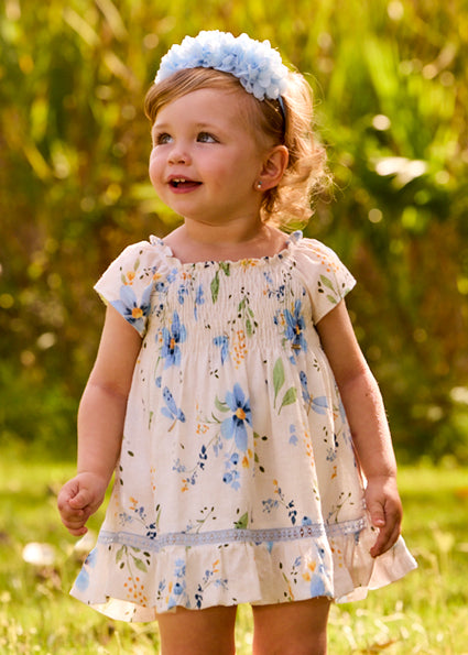 Bluebell Meadow Smocked Dress