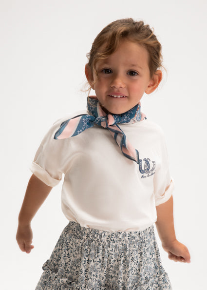 Born Lucky Tee and Scarf Set