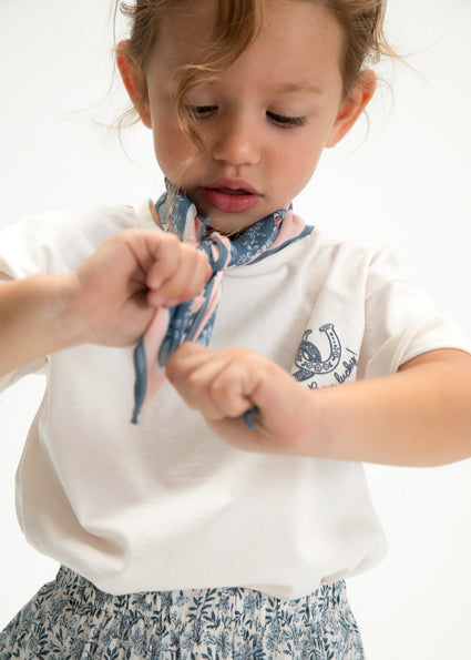 Born Lucky Tee and Scarf Set