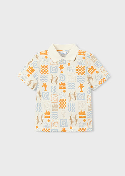 Sunset Tiles Polo Shirt