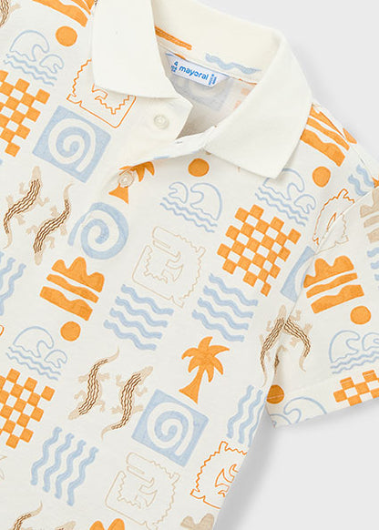 Sunset Tiles Polo Shirt