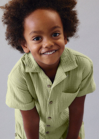 Soft Sage Bambula Shirt