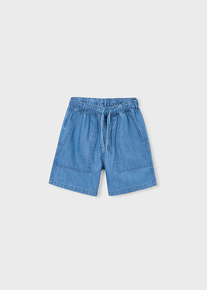 Everyday Indigo Denim Shorts