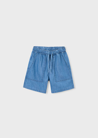 Everyday Indigo Denim Shorts