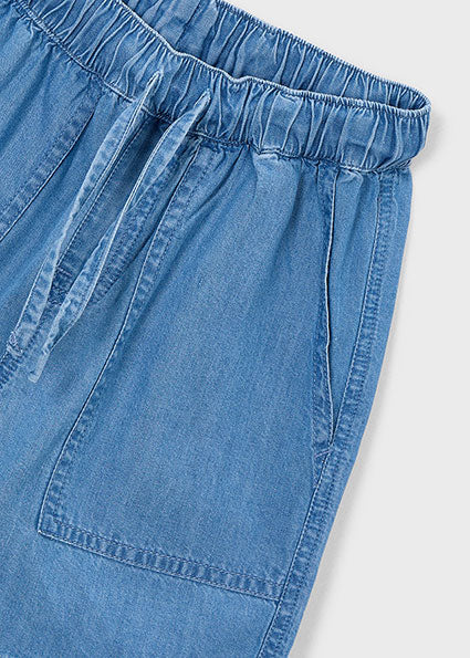Everyday Indigo Denim Shorts