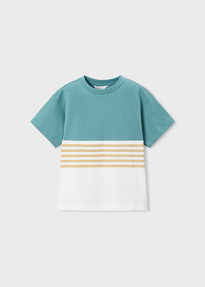 Striped Seafoam Tee