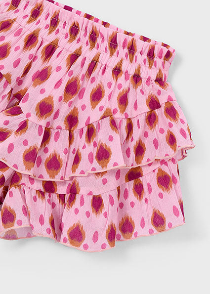 Candy Pink Ruffle Skort - view 4
