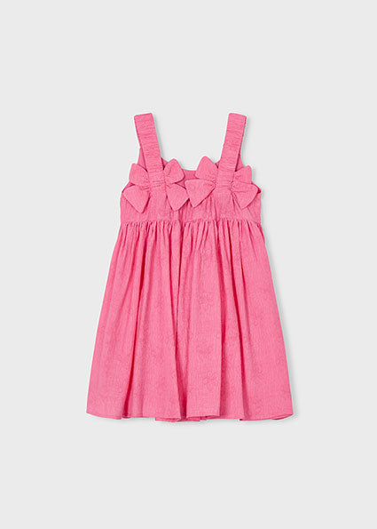 Geranium Bloom Jacquard Dress