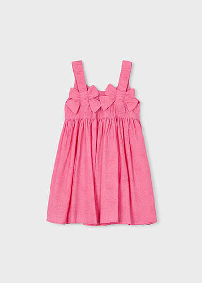 Geranium Bloom Jacquard Dress