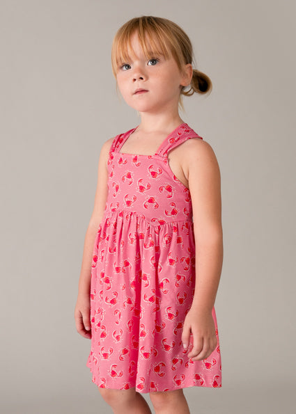 Crabby Cutie Cotton Sundress