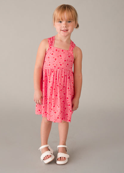 Crabby Cutie Cotton Sundress