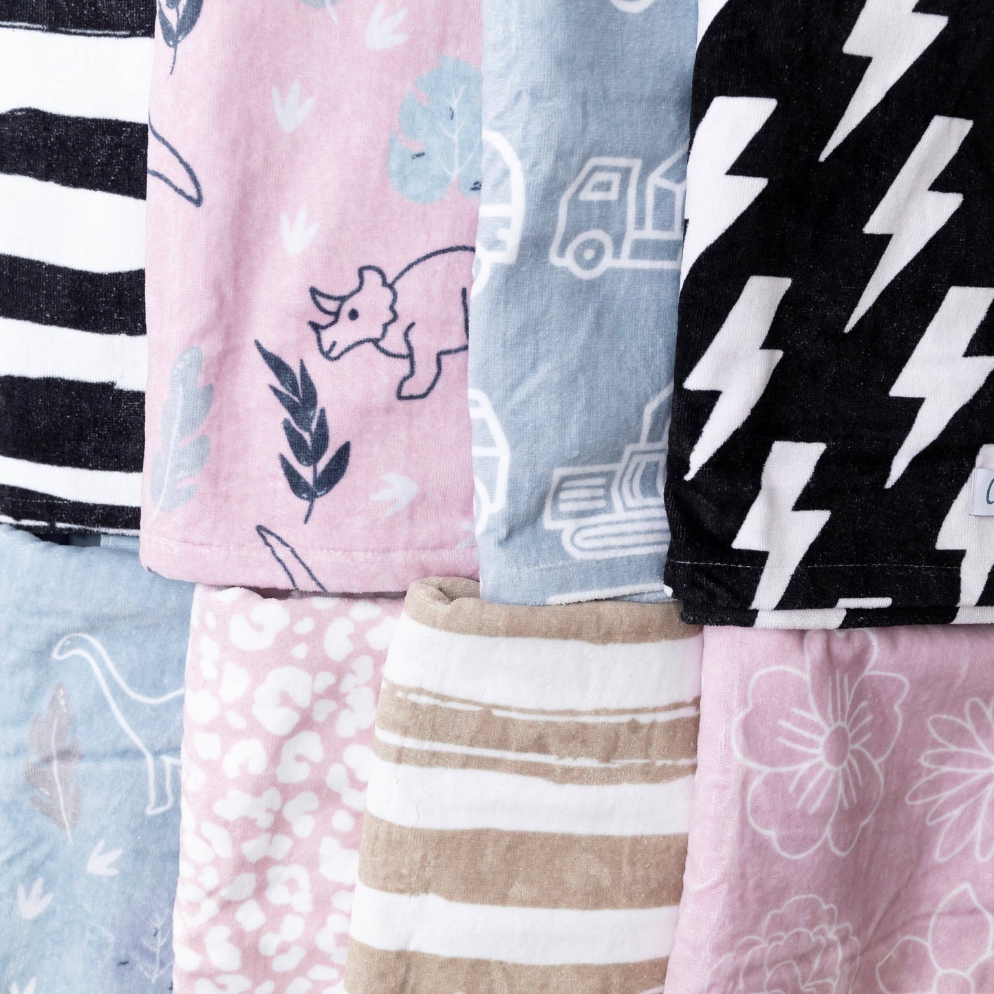 The Kenzie Beach Towel & Wet Bag - Trucks & Diggers