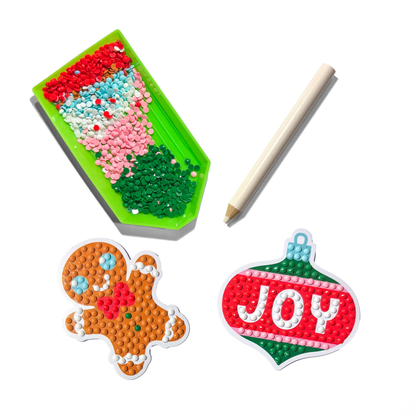 Mini Razzle Dazzle DIY Gem Sticker Kit - Jingle & Joy - view 3