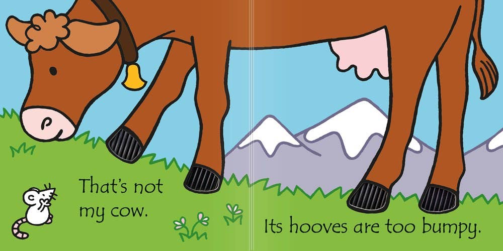 That's Not My Cow: An Interactive, Sensory Touchy-Feely Book Featuring Animals with Tactile Patches for Babies and Toddlers