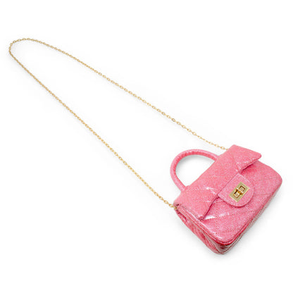 Classic Sparkle Top Handle Handbag