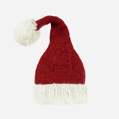 Nicholas Santa Hat | Hand Knit Kids & Baby Christmas Holiday