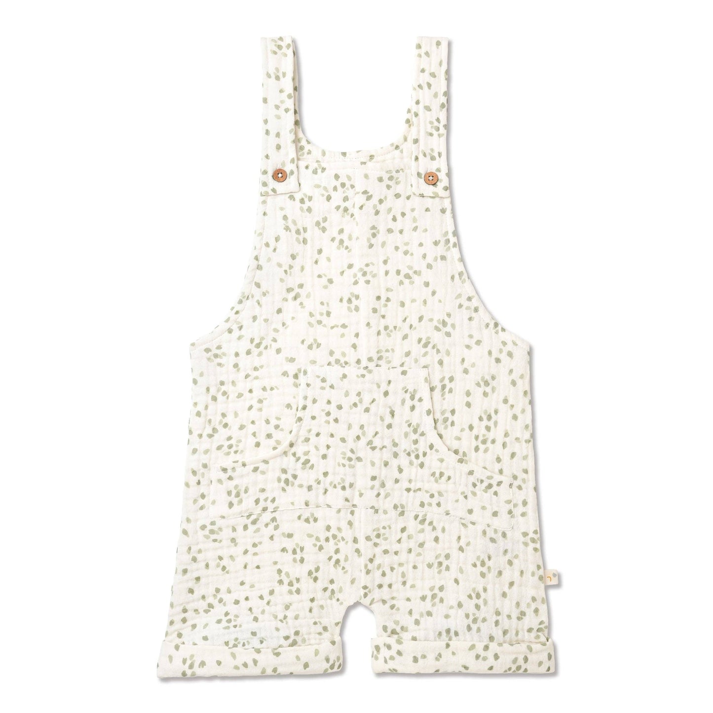 Organic Shortalls - Petals