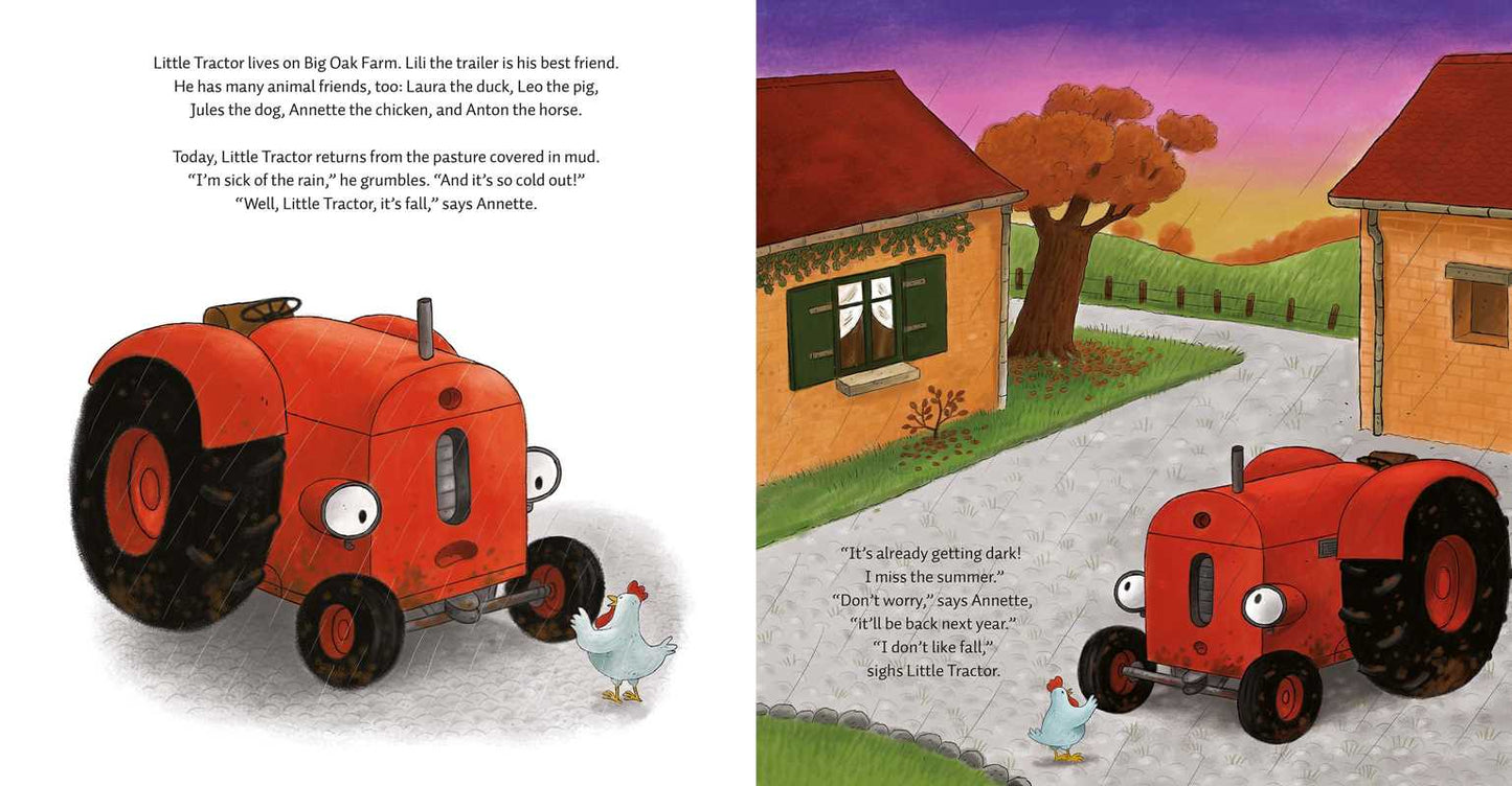 Little Tractor in the Fall by Natalie Quintart - view 4
