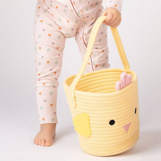 Yellow Chick Easter Basket