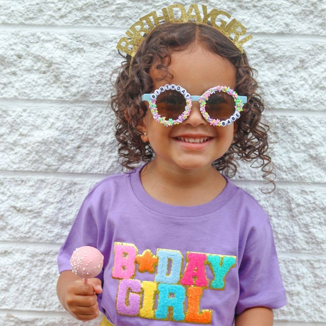 Gold Birthday Girl Headband - Kids Birthday Headband