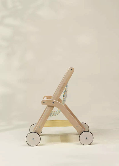 Wooden Doll Stroller
