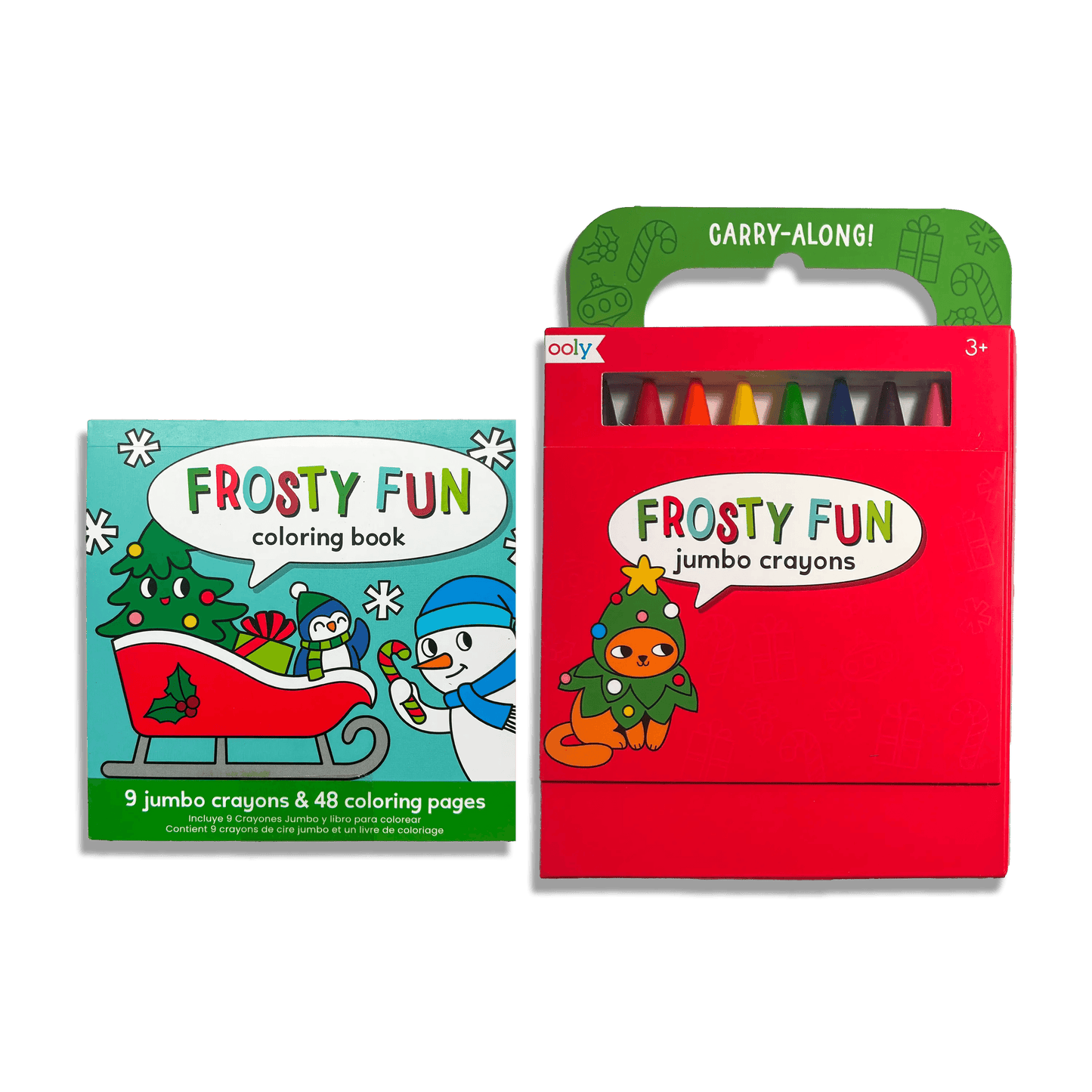 Carry-Along Coloring Book Set - Frosty Fun - view 2