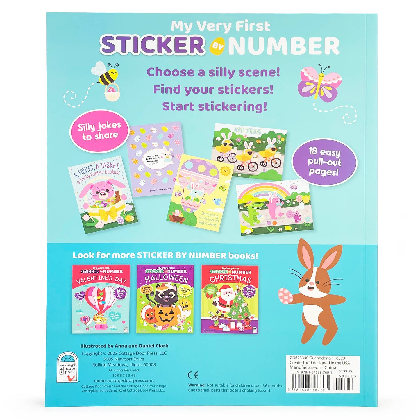 Easter: My Very First Sticker by Number Activity Book - view 5