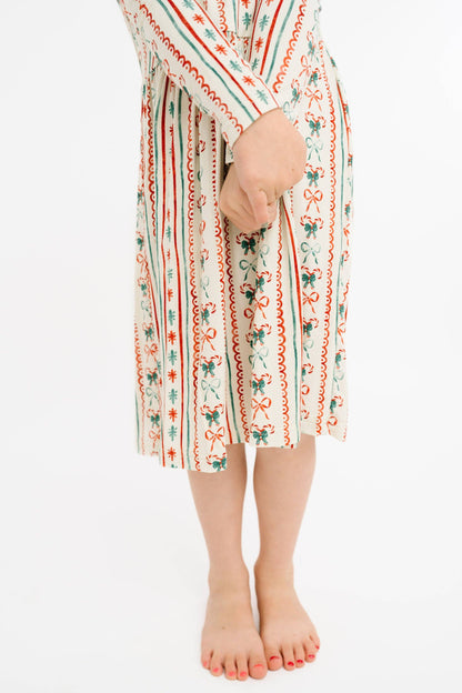 Christmas Dainty Bow bamboo dress - view 5