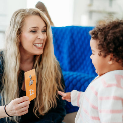 Animals A to Z Alphabet Flashcards