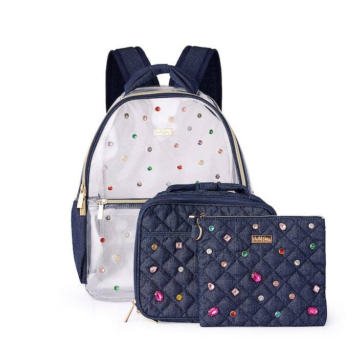 Denim and Gems Insulated Lunch Box