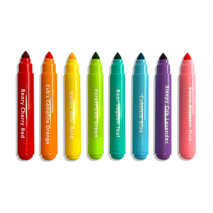 Cub Crew Washable Markers - Set of 8