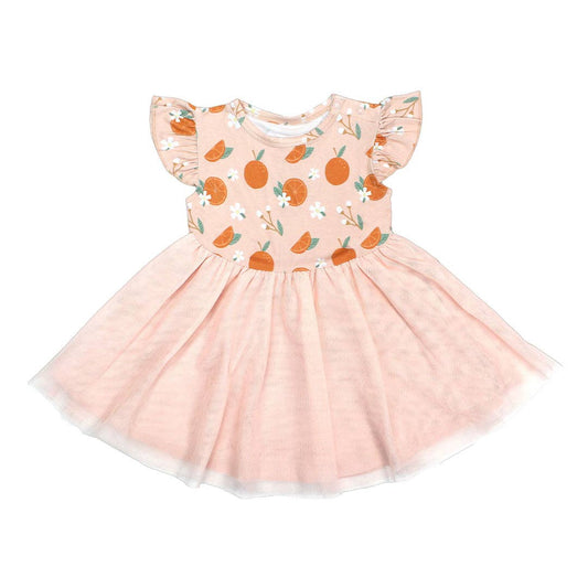 Freshly Squeezed Oranges Bamboo Tulle Dress